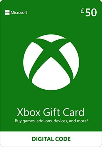 Image of Xbox Gift Card | 50 GBP | Digital Voucher | Xbox One, Series S|X & Windows | (Download Code)