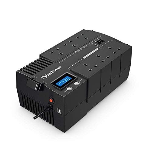 Image of Cyberpower BR700ELCD-UK Line-Interactive UPS 700VA/420W AVR GreenPower Energy Saving Technology LCD USB UK Outlet type