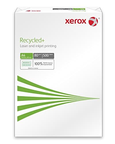 Image of Xerox Recycled+ 003R91912 Recycled Printer Paper, Size A4, 80 GSM, 500 Sheets
