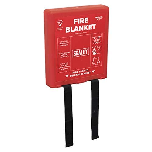 Image of Sealey Sfb11 Fire Blanket 1.1Mtr X 1.1Mtr