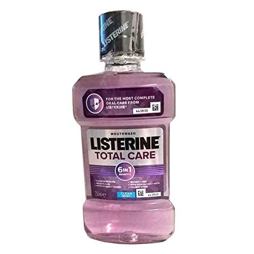 Image of Listerine Antibacterial Mouthwash Total Care Clean Mint 250Ml- Pack of 3