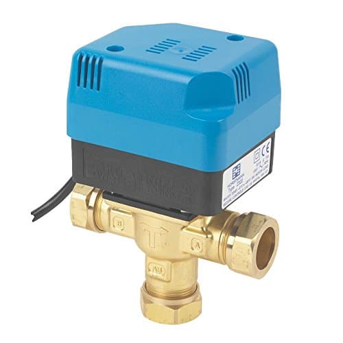 Image of HORSTMANN Zoneplus Z322 22mm 3 Port Mid-Position Diverter Valve