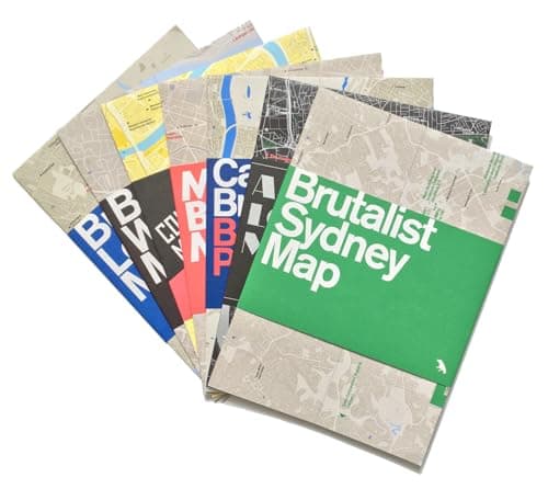 Image of London Underground Architecture & Design Map: 1 (Public Transport Architecture & Design Maps by Blue Crow Media)