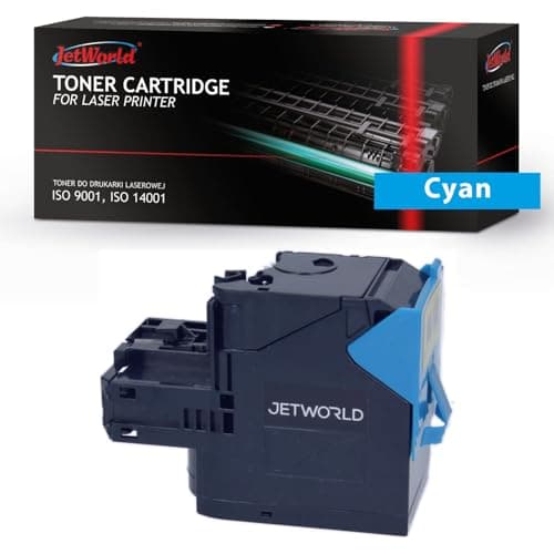 Image of JetWorld Toner Compatible with Lexmark 802SC 80C2SC0 Cyan for CX310dn, CX310n, CX410de, CX410e, CX410dte, CX510de, CX510dhe, CX510dthe 2000 Pages per Toner Cartridge, High Quality Print