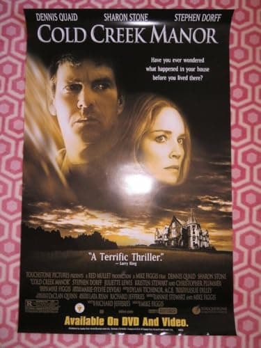 Image of COLD CREEK MANOR US VIDEO DVD POSTER ROLLED DENNIS QUAID S STONE 2003