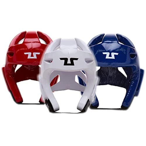 Image of Tusah WT Taekwondo Competition Approved Head Guard Protector - NEW (Large, Red)