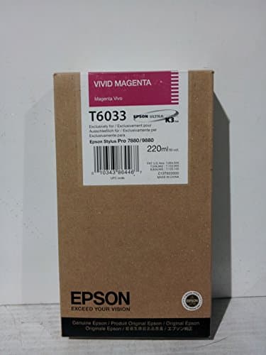 Image of Epson T6033 - vivid magenta - original - ink cartridge