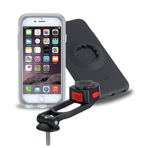 Image of TIGRA SPORT 2.4 x 9.4 x 16.8 cm FitClic MountCase 2 Bike Kit Pro with Case and Mount for iPhone 6 Plus/6s Plus, Transparent