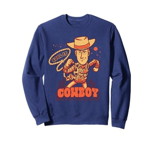 Image of Disney and Pixar's Toy Story Sheriff Woody "Cool it, Cowboy" Sweatshirt