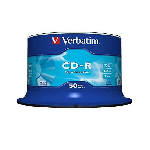 Image of Verbatim 43351 700MB 52x Extra Protection CD-R - 50 Pack Spindle