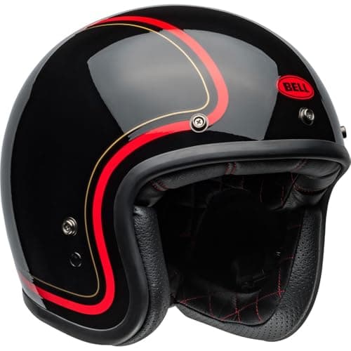 Image of HELMET BELL CUSTOM 500 ECE6 CHIEF BLACK XL