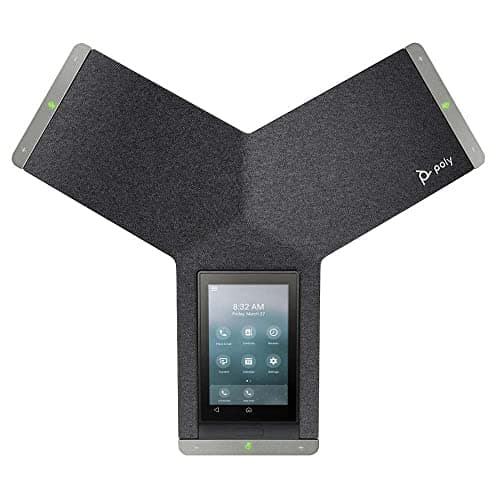 Image of Plantronics Poly Trio C60 IP conference phone for Microsoft Teams/SfB with built-in Wi-Fi Bluetooth and DECT (for future use) for EEA and ANZ. P