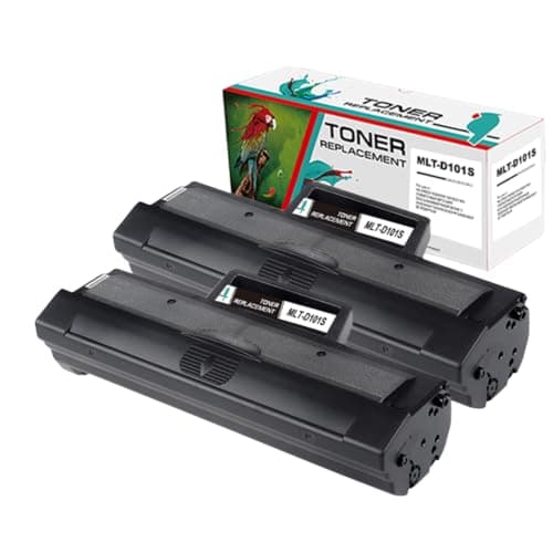 Image of Qualicom MLT-D101S Laser Toner Cartridge Compatible for Samsung MLTD101S D101S for Samsung ML-2160 ML-2165 ML-2165W SCX-3405 SCX-3405W SCX-3405FW SF-760P SCX-3400 ML-2162 ML-2168 (Black, 2-Pack)