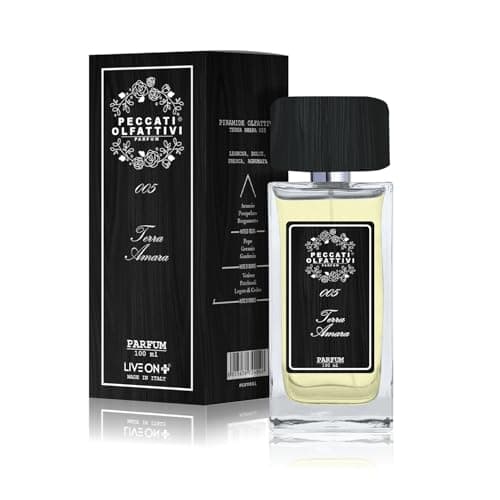 Image of Peccati Olfattivi N.05 Men’s Perfume Equivalent to Terre d’Herm – Long-Lasting Men’s Dupe Perfume with 30% Pure Essence, Fragrance Similar to the Original with High Resistance, 100 ml Parfum