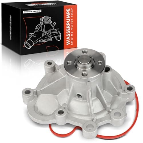 Image of Frankberg Water Pump Compatible with C-Class W203 W204 C204 CL203 S203 S204 1.6L 1.8L 2002-2014 E-Class W211 W212 A207 C207 S211 S212 1.8L 2.0L 2002-2016 Replace #2712001001