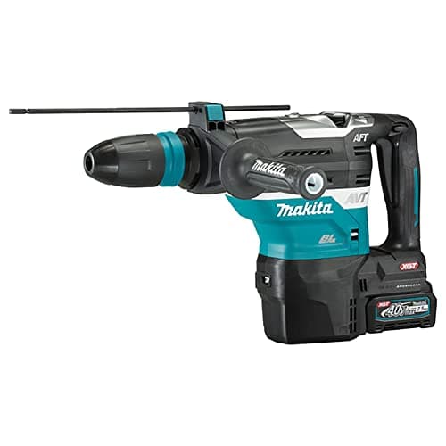 Image of Makita HR005GD202 40V Max Li-ion XGT Brushless SDS-Max Rotary Demolition Hammer Complete with 2 x 2.5 Ah Batteries and Charger Supplied in a Carry Case