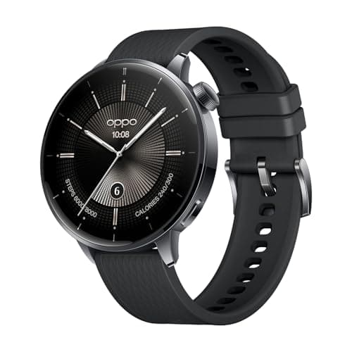 Image of OPPO Watch X2 Mini - Smartwatch with 1.32-inch AMOLED Display, up to 7 Days of Battery Life, GPS, Google Wallet Payments, 5 ATM Water Resistance, over 100 Sports Modes - Nebula Black