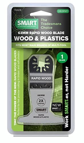 Image of Smart H63RW1 Trade 63 mm Rapid Wood Blade, Silver