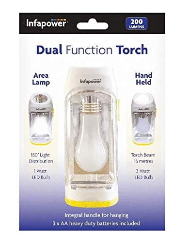 Image of Infapower 2in1 Dual Function LED Work Area Lamp Handheld Torch Floodlight Camping