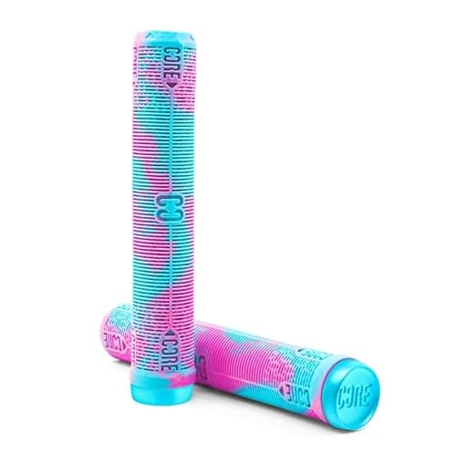 Image of CORE Skinny Boy Handlebar Grips for Bikes & Scooters BMX Cycling Mountain Bike Soft Non Slip Longneck Bike Grips Bar Ends Included fits All Stunt Scooters BMX MTB - 170mm - Refresher