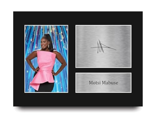 Image of HWC Trading Motsi Mabuse Strictly Come Dancing Judge Gifts Printed Signed Autograph Picture for TV Show Fans - A4