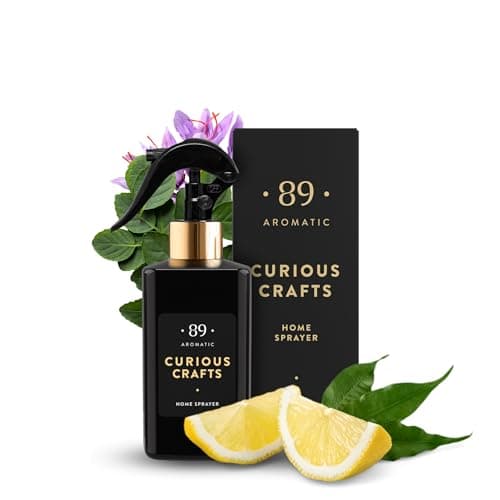 Image of Aromatic • 89 • Room Spray 300 ml Lemon, Saffron & Patchouli - Long-Lasting Room Fragrance Spray & Air Freshener for Home, Bedroom & Bathroom - Neutralises Odours, Fresh & Relaxing Room Perfume