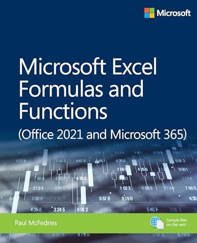Image of Microsoft Excel Formulas and Functions (Office 2021 and Microsoft 365) (Business Skills)