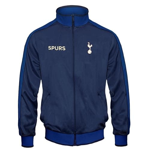 Image of Tottenham Hotspur FC Official Gift Boys Retro Track Top Jacket 12-13 Years XLB