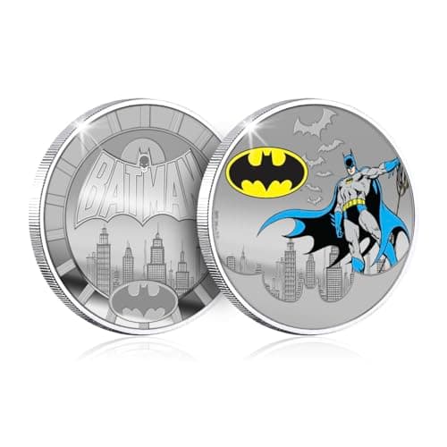 Image of DC Comics Superhero Batman Silver Coin Colour Collection 2023 - The Batman