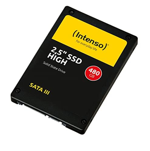 Image of Intenso 480 GB 2.5-Inch Internal Solid State Drive, Black