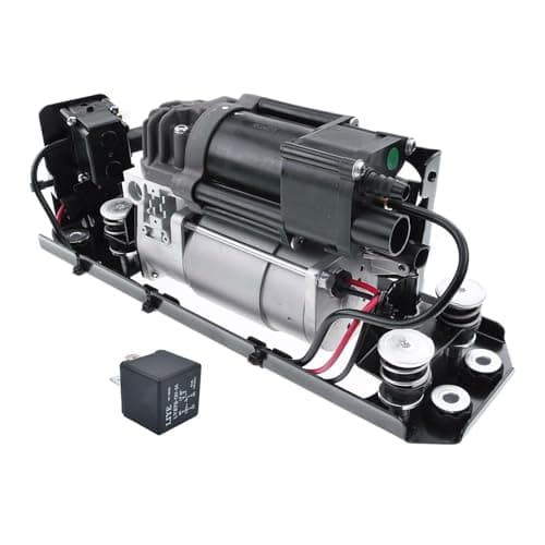 Image of 37206784137 Air Suspension Compressor, Air Suspension Valve Block Replacement for BMW 5 Series F07 F11 GT 2009-2016, 7 Series F01 F02 F03 F04 2008-2015 37206789165 3720687 5176