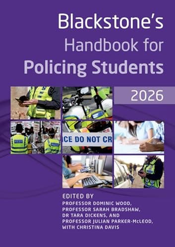Image of Blackstone's Handbook for Policing Students 2026