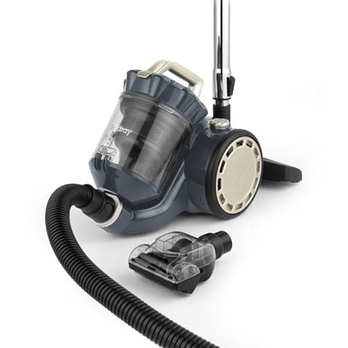 Image of Beldray Titanium Pet Plus+ Multicyclonic Vacuum Cleaner - Bagless Cylinder Vacuum, Includes Pet Brush, Flexible Hose & Crevice/Brush Tool, 2.5L Dust Tank, Washable HEPA filter, 700W, BEL0812TT