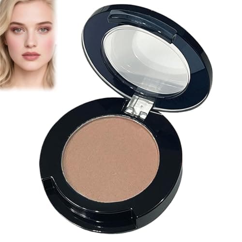 Image of Matte Brown Single Eyeshadow,Highly Pigmented Fine Powder, Eyeshadow Formula, Cool-Tone Single Shade for All Skin,Long-Lasting Waterproof &Sweatproof Eye Make-Up,for Fresh & Smokey Looks
