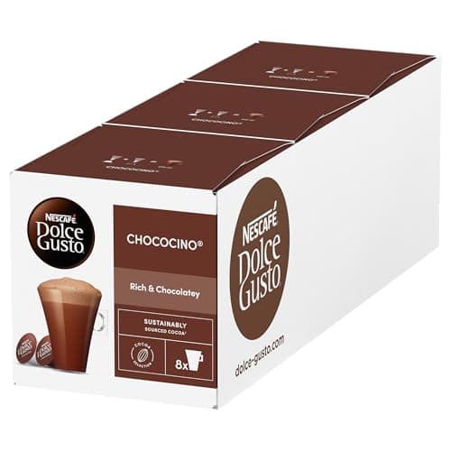 Image of NESCAFÉ DOLCE GUSTO Chococino Hot Chocolate Pods (Total 24 Servings)