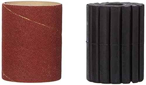 Image of Bosch 1600A0014U Sanding Roller Straight Shank for Sanding Sleeve Plus Sanding Sheet AS60 Set for Bosch PRR 250 Removing Roller
