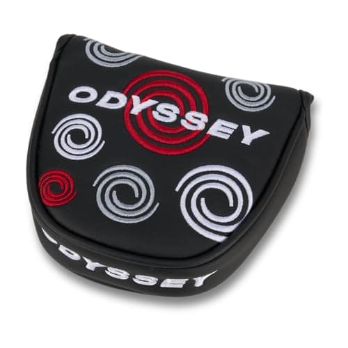 Image of Odyssey Golf Swirl Mallet Putter Headcover 2026, Black