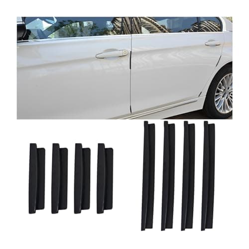 Image of CGEAMDY Car Door Protector Bumper, Vehicle Door Edge Guard Strip, Car Side Door Edge Protector Protection Decorative Anti-collision, Car Doors Anti-collision Strip for Cars Truck Doors(Black)