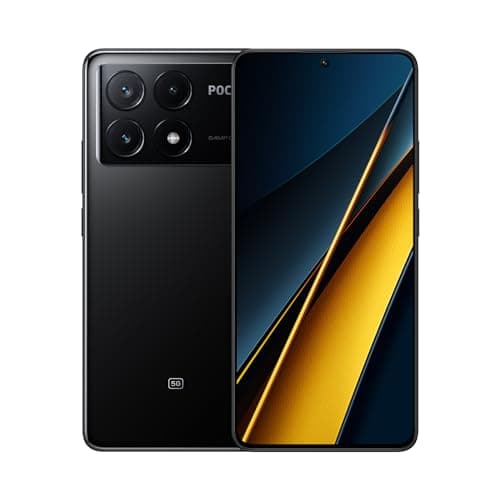Image of POCO X6 Pro 5G Black- Smartphone 12+512GB, MediaTek Dimensity 8300, 64MP triple camera, 6.67" 120Hz POLED display, 5000mAh, 67W turbo charging (UK Version + 2 Years Warranty)