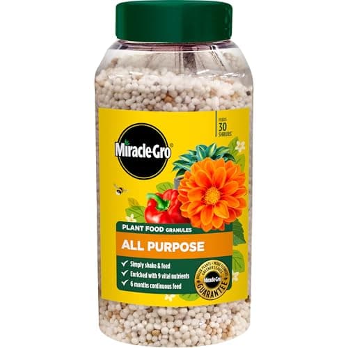 Image of Miracle-Gro Continuous Release All Purpose Plant Food, 900G, White