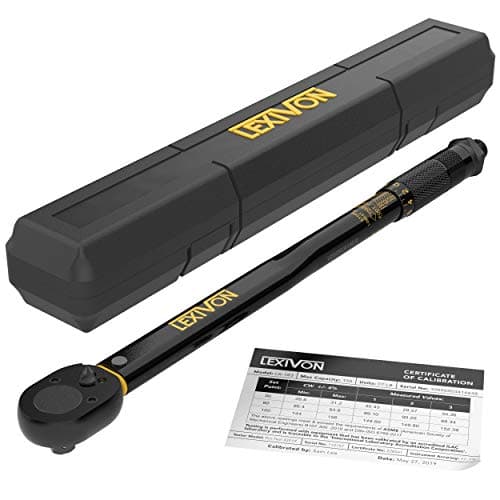 Image of LEXIVON Torque Wrench 1/2-Inch Drive Click 10~150 Ft-Lb/13.6~203.5 Nm (LX-183)