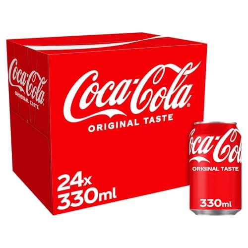 Image of Coca-Cola Original Taste Soft Drink Cans, 24 x 330 mL