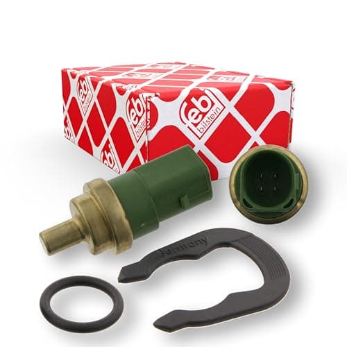 Image of febi bilstein 32510 Coolant Temperature Sensor with seal and retaining spring, pack of one