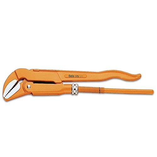 Image of Beta 3750032 Model 375 320 Pipe Wrench, Swedish Pattern, 45° Flat Jaws, 320mm