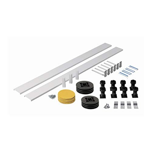Image of Easy Plumb Panel Riser Kit for Rectangle Shower Trays Upto 1200mm Plinth Feet Legs