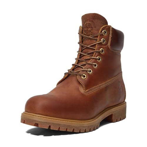 Image of Timberland Prem 6 In Mens Smart Boots Brown 8.5 UK