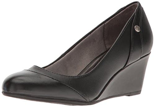 Image of LifeStride Women's Dreams Wedge Pump, Black, 6.5 W US