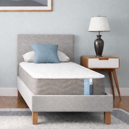 Image of Summerby Sleep Single Three Zone Memory Foam and Coil Spring Hybrid Mattress For Single Bed, Size 90 x 190cm, White