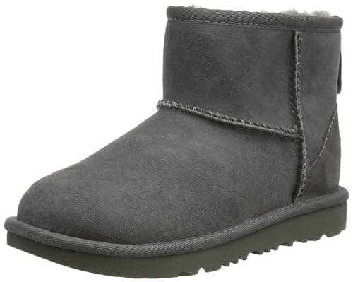 Image of UGG Classic Mini II, Unisex Boots-Children and Youth, grey, 6 Toddler