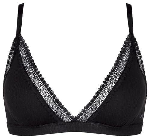 Image of Sloggi Women's sloggi GO Ribbed R Bralette, BLACK